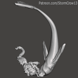 Merfolk Trickster 3d model