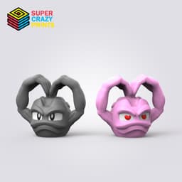 Valentine Geodude 3d model