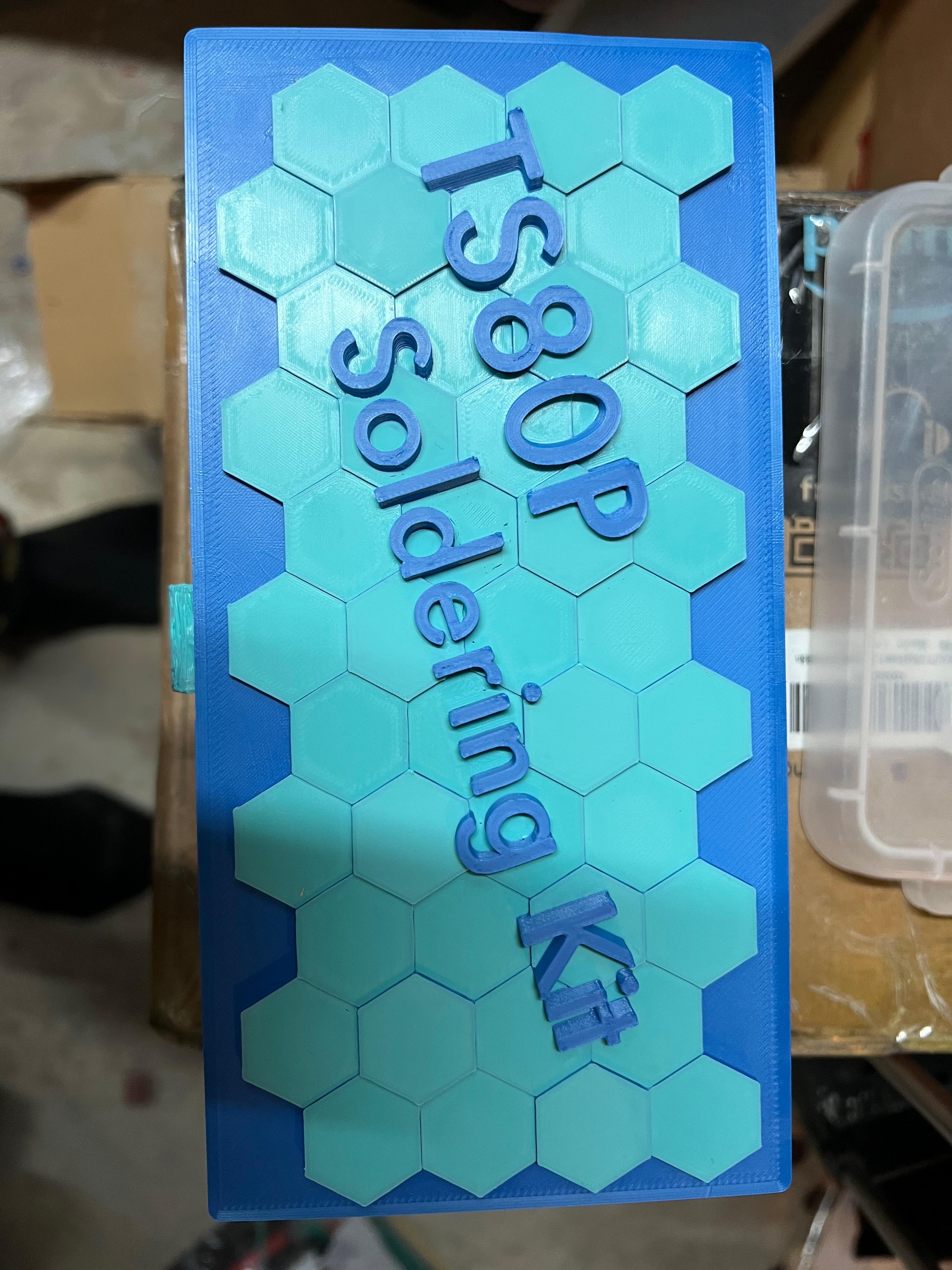 TS80P Soldering Kit Tool Box 3d model
