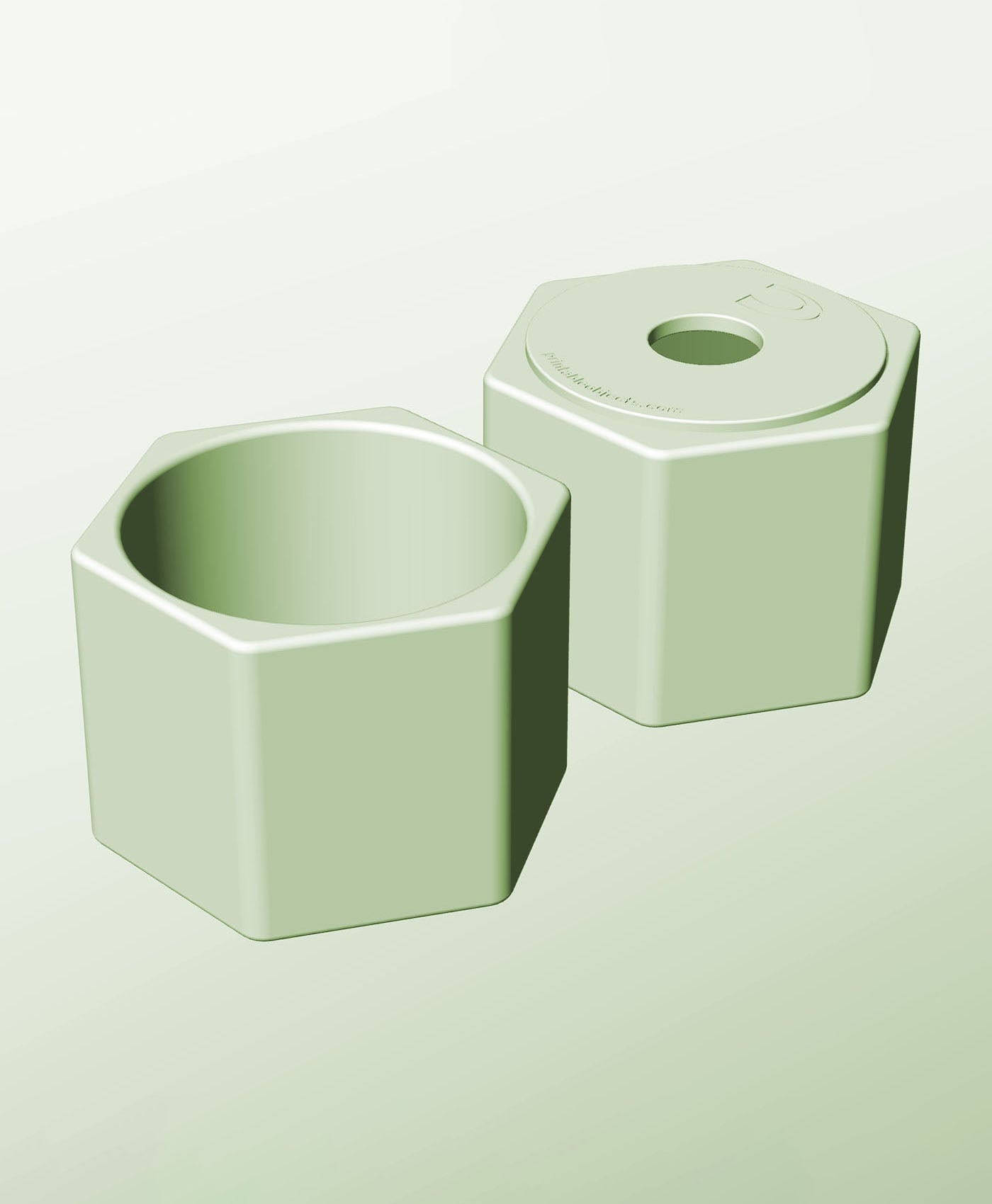 CH128-110-P Stackable pierced component box for creative makers 3d model
