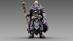 The Wandering Greybeard 3d model