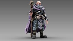 The Wandering Greybeard 3d model
