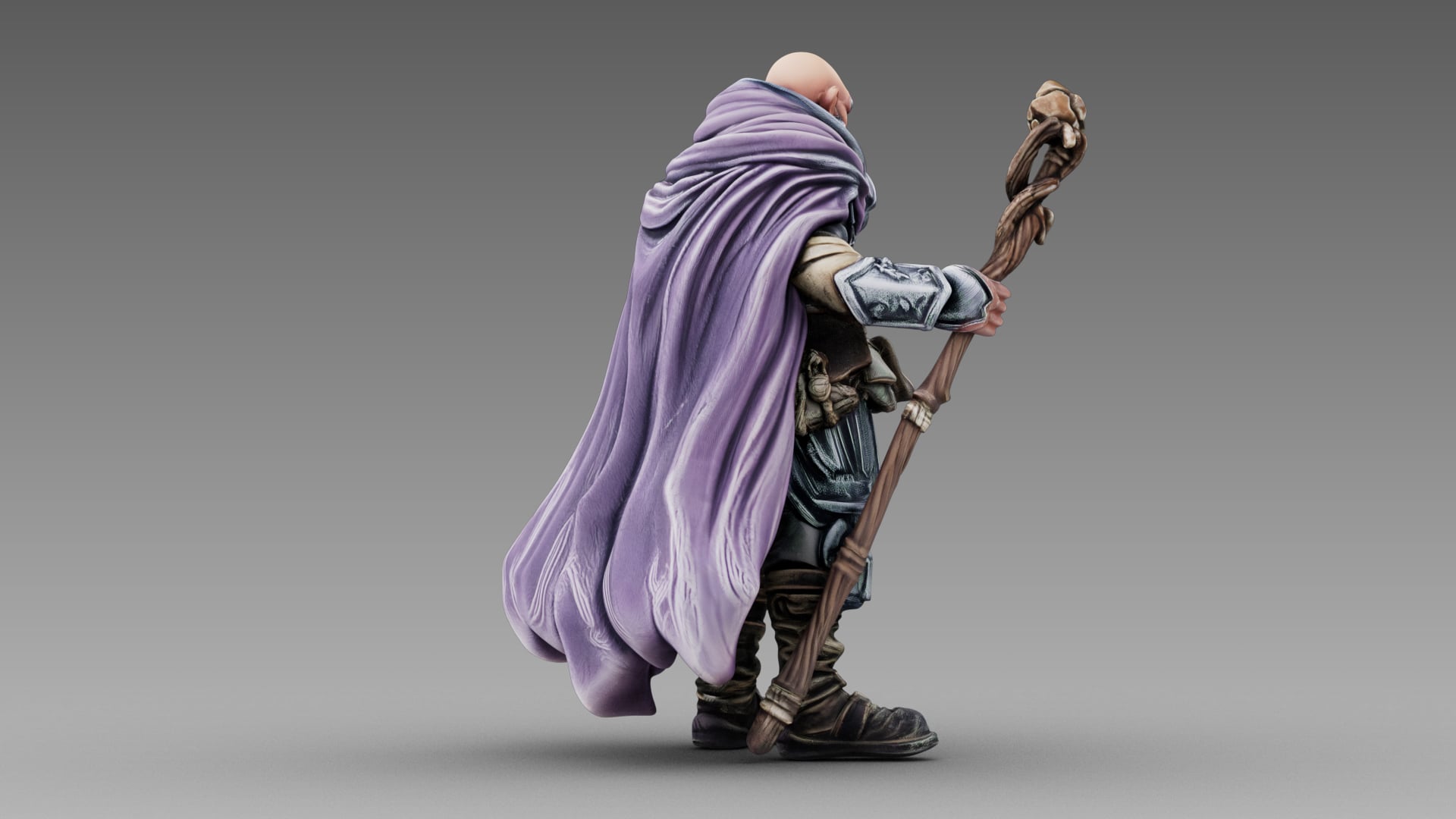 The Wandering Greybeard 3d model