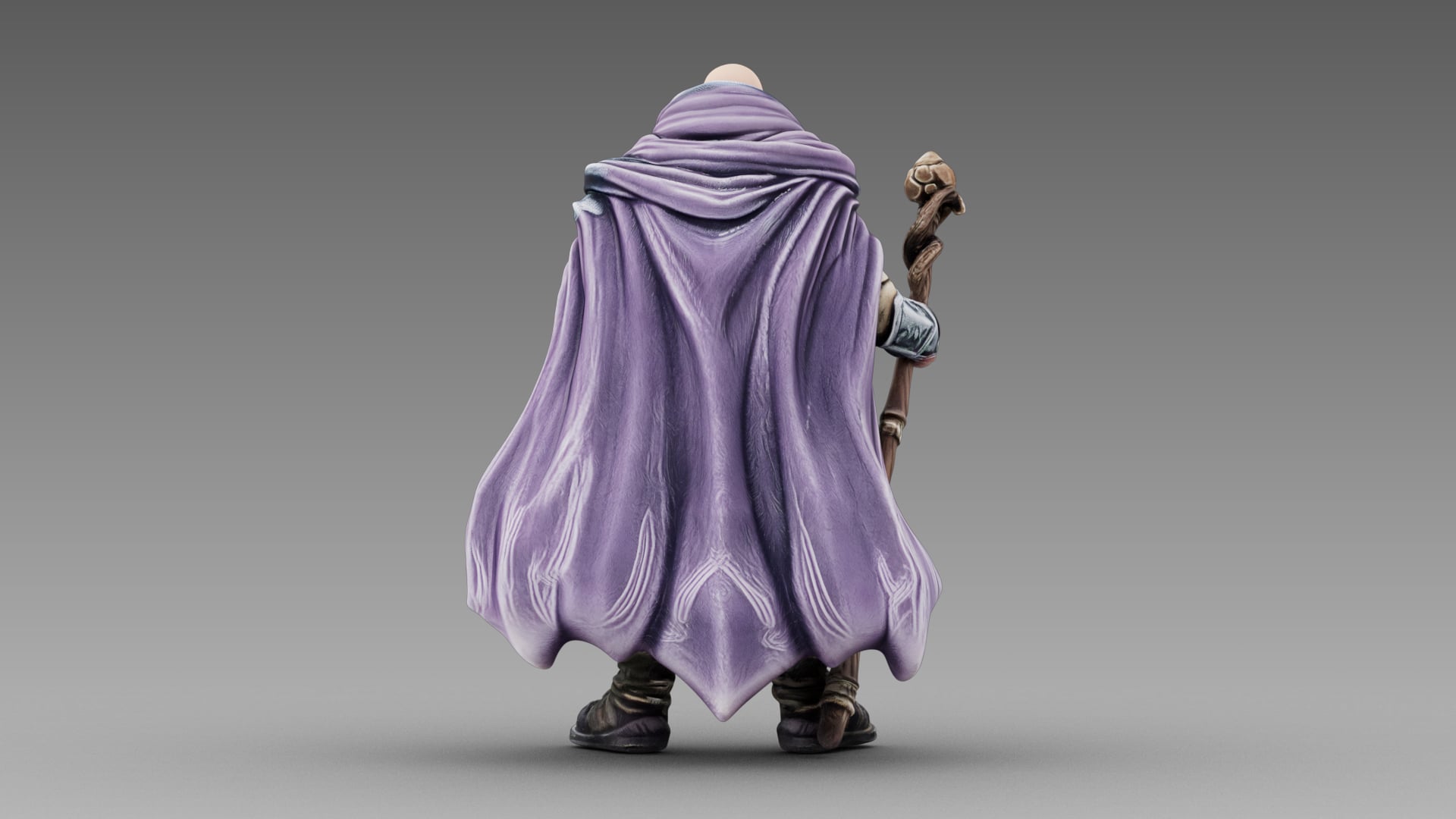 The Wandering Greybeard 3d model