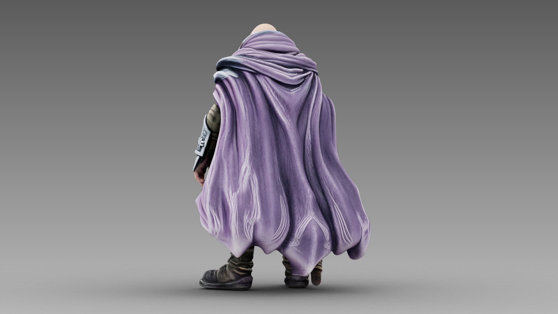 The Wandering Greybeard 3d model