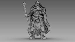 The Wandering Greybeard 3d model