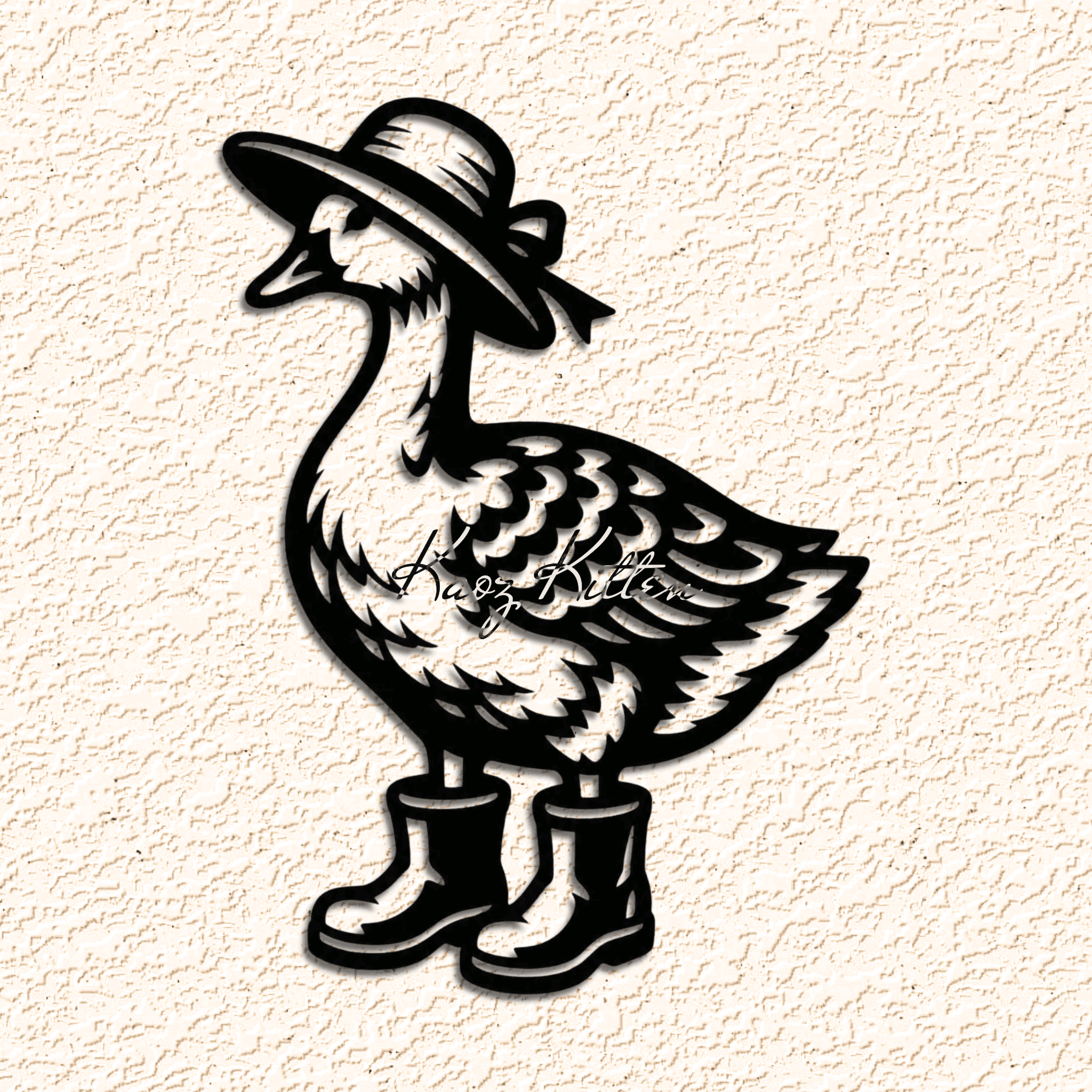 GOOSE wALL aRT hOME dECOR 3d model