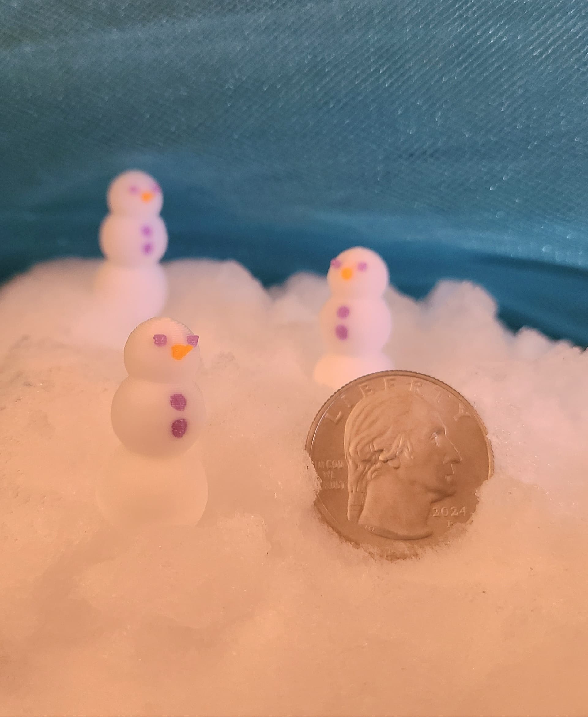 Small, but mighty protectors of the coin! Featuring Polymaker Celestial Purple & Cookiecad Orange Elixir. 💜 Authentic background