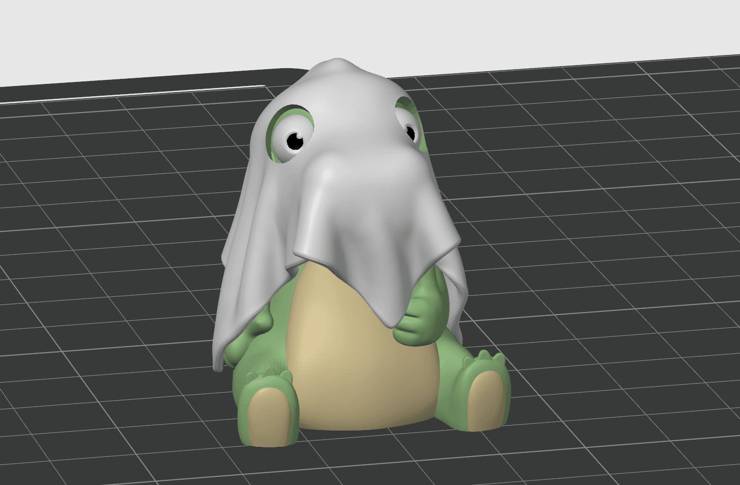 Tiny Diny Sheet Ghost - Free to Download For a Limited Time 3d model