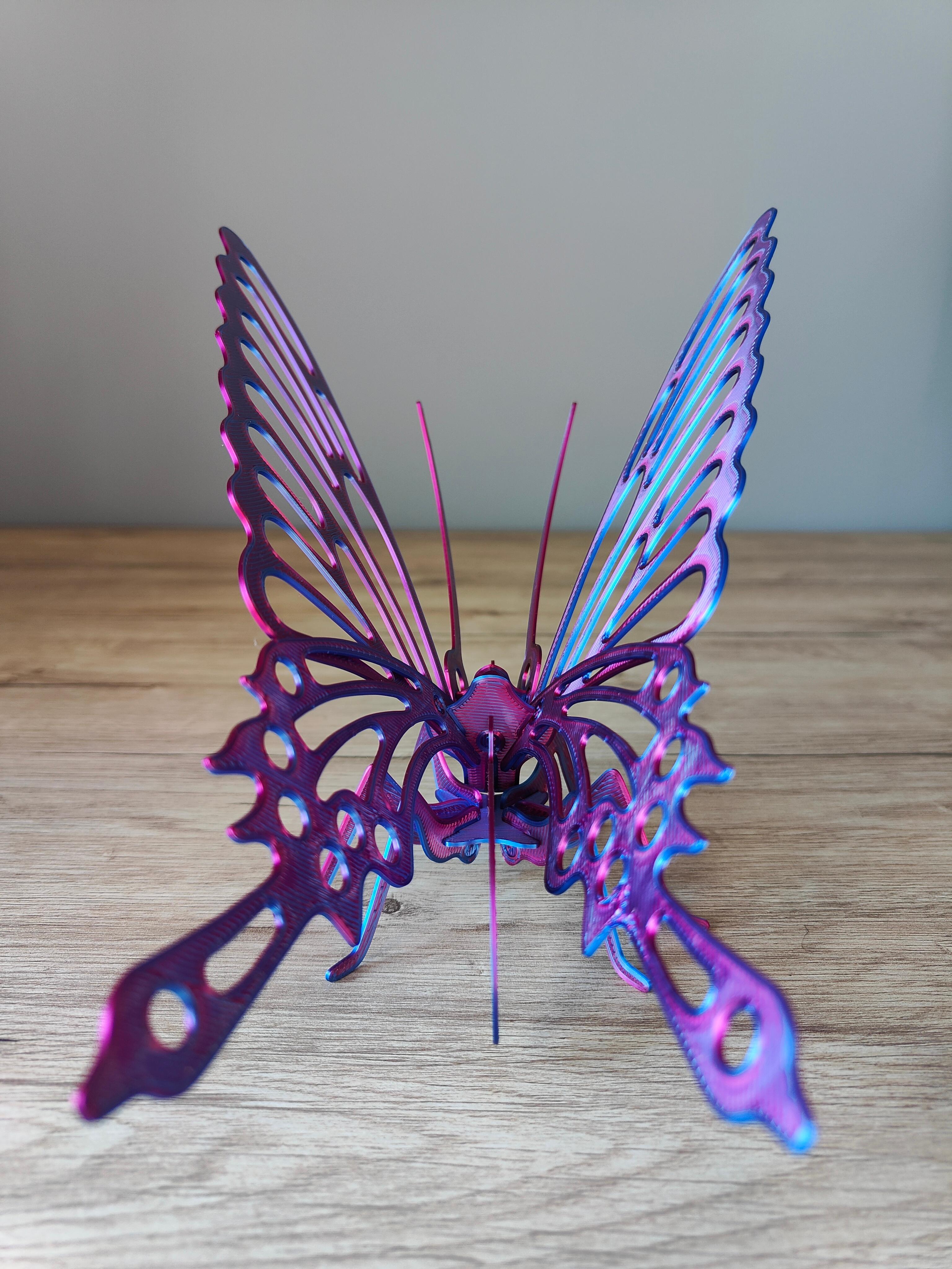 Butterfly Buildable Animal Figure 3d model