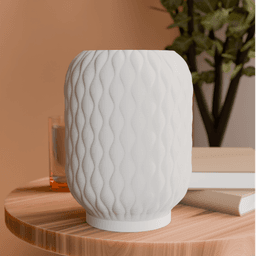 Serene Wave Table Lamp 3d model