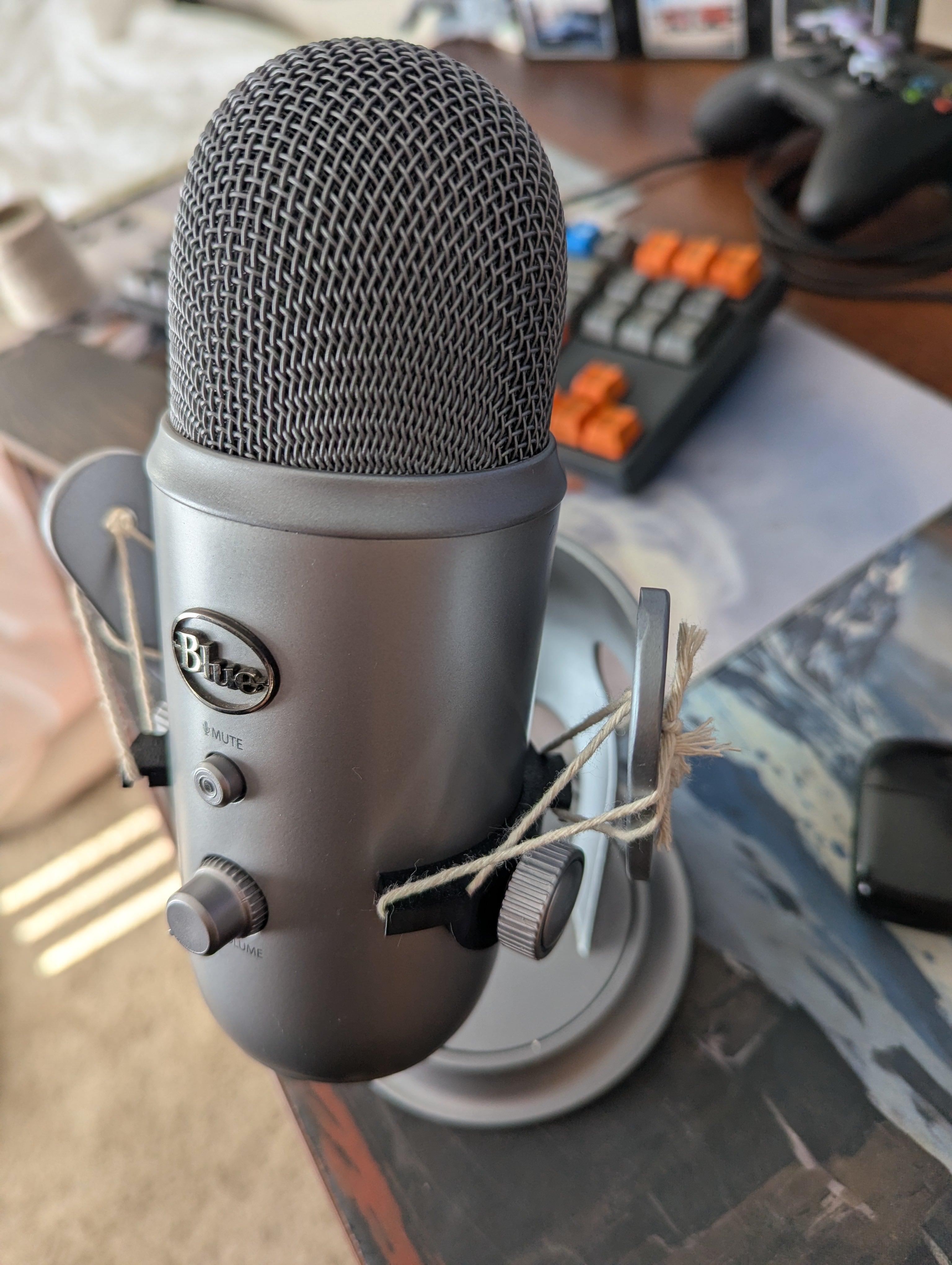 Blue Yeti Microphone Bracket 3d model