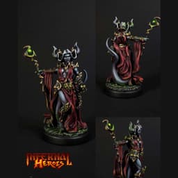 Velnarei Marvari - Tiefling Warlock 3d model
