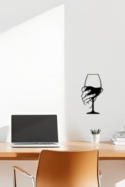 Wine Wall Art, Wall Decor, Home Decor 3d model