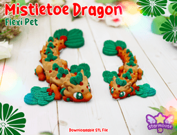 Mistletoe Dragon 3d model
