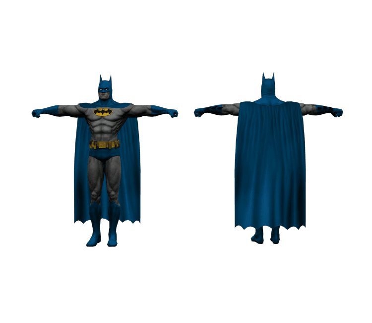 Bruce Wayne Batman 1970 3d model