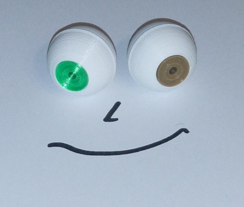 Eyeballs [no support, modular] 3d model