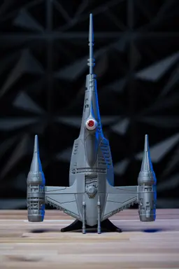 Mando's N-1 Starfighter - Star Wars Kit | No Supports, No AMS, No Glue 3d model