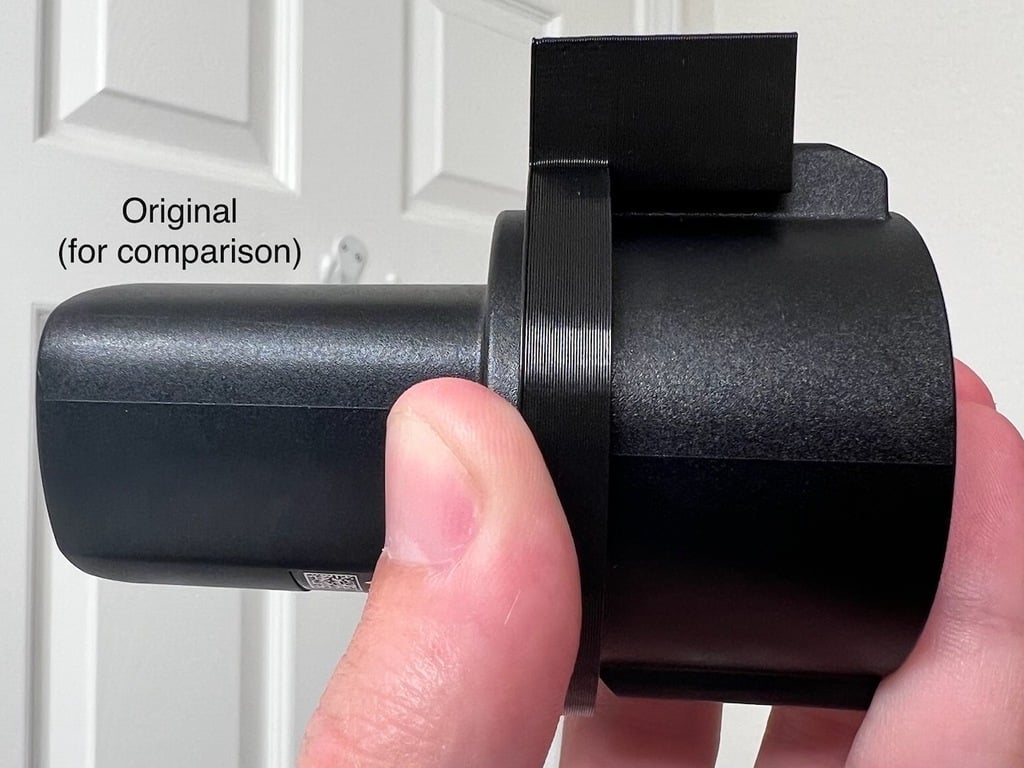 Tesla J1772 Charger Adapter Lock - Snug Fit 3d model