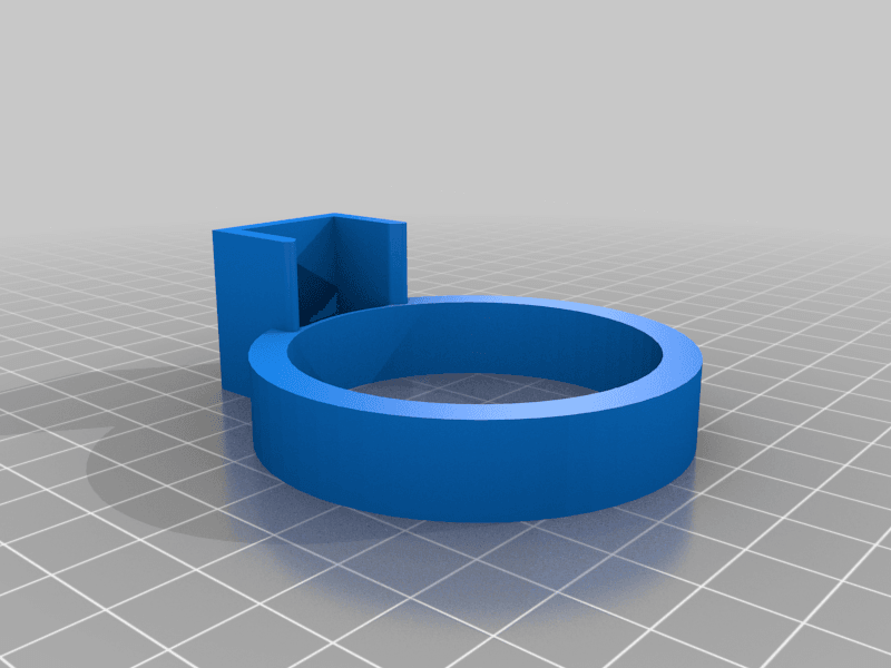 Tesla J1772 Charger Adapter Lock - Snug Fit 3d model