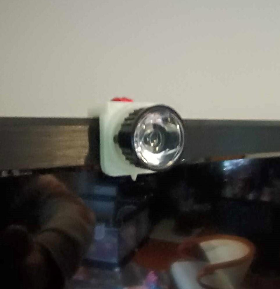 IR LED Lens holder for Lightgun Tracking 3d model