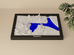 Singapore - 3D Miniature 3d model