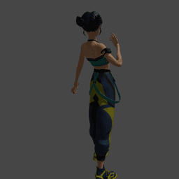 K-Pop Singer Inspired by Zoey v2 3d model