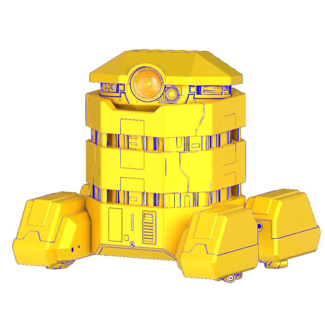 B2EMO RC Toy 3d model