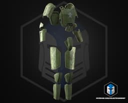 Combat Armor - 3D Print Files 3d model