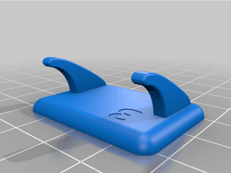 shaver holder for bathroom/shower 3d model