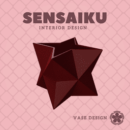 62. Cube 62 Custom Vase Design - Ikebana Home Decoration 3d model