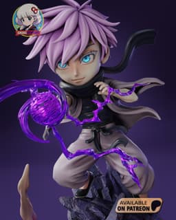 Gojo Jujutsu Kaisen Chibi - Premium Collectible 3d model