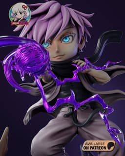 Gojo Jujutsu Kaisen Chibi - Premium Collectible 3d model