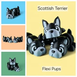 2025 Scottish Terrier 3d model