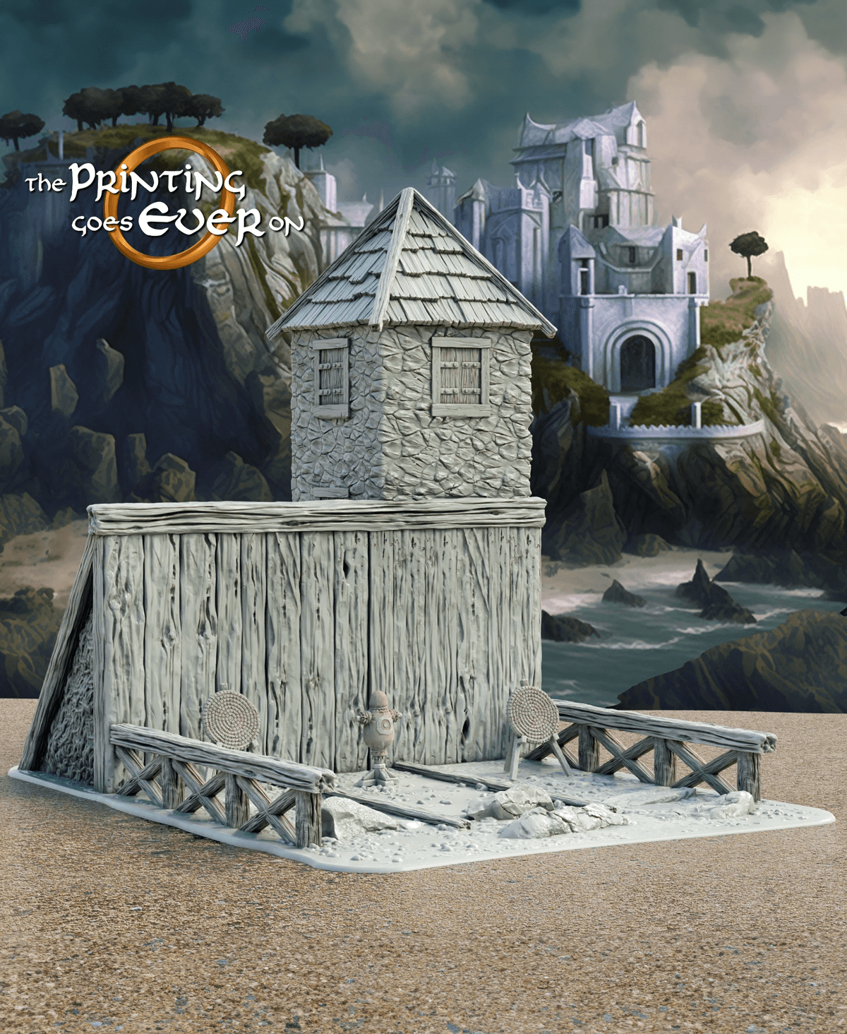 Archery Range 3d model