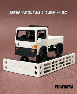 Miniature Kei Truck Assembly Kit: Street Spec 3d model