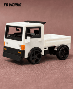 Miniature Kei Truck Assembly Kit: Street Spec 3d model