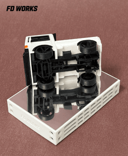 Miniature Kei Truck Assembly Kit: Street Spec 3d model