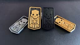 Helldivers 2 Dog Tags 3d model