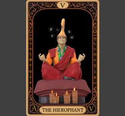 Ace Ventura — The Hierophant (Meditation Scene) 3d model