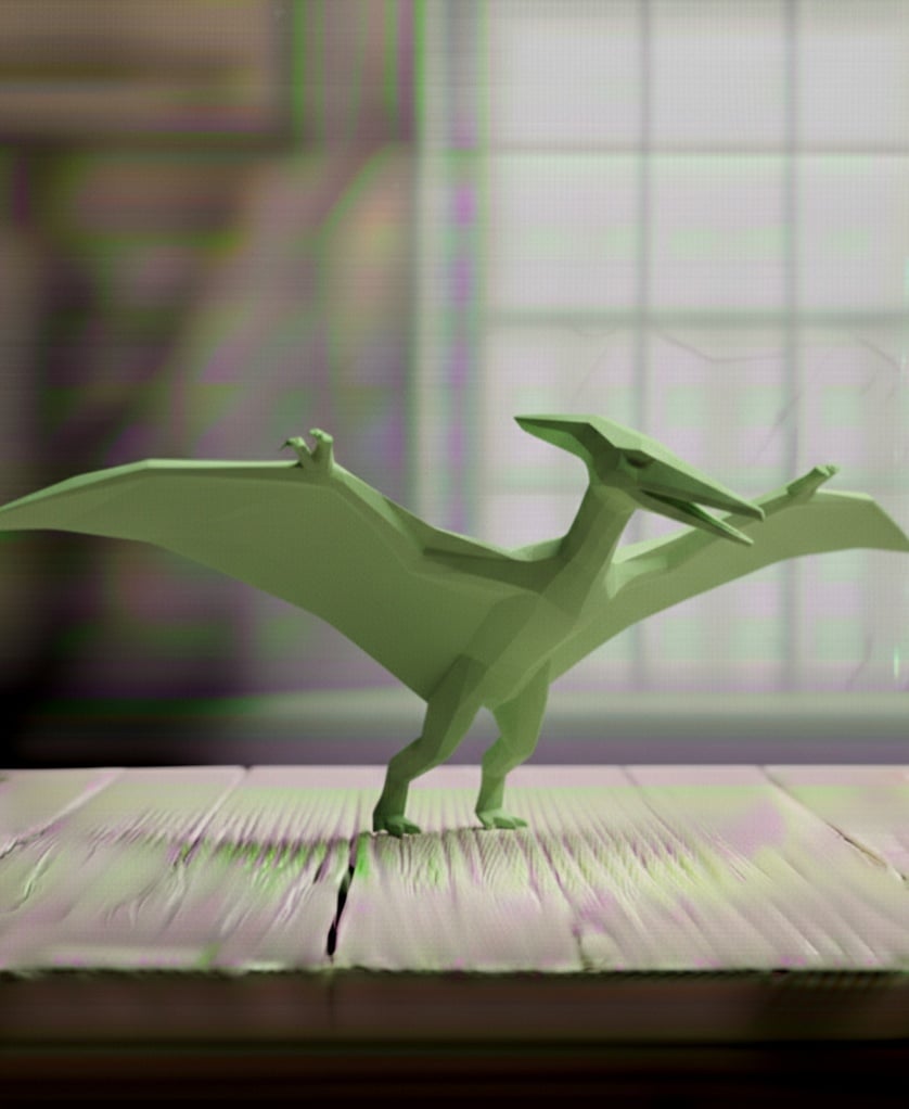 PTERANODON LOWPOLY 3d model
