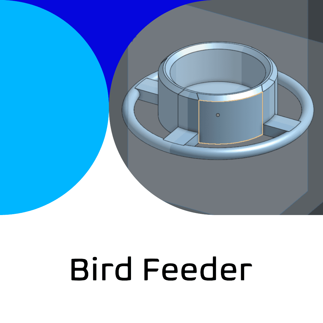 Bird Feeder 🦜 3d model