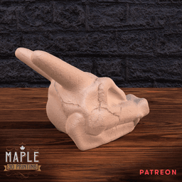 Charizard Skull - Solid and Hollow - Pokemon 3d model