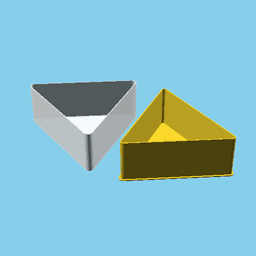 Media Icon : Play, nestable box (v1) 3d model