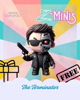 THE TERMINATOR FREE Z-MINIS 3d model