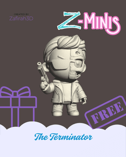 THE TERMINATOR FREE Z-MINIS 3d model