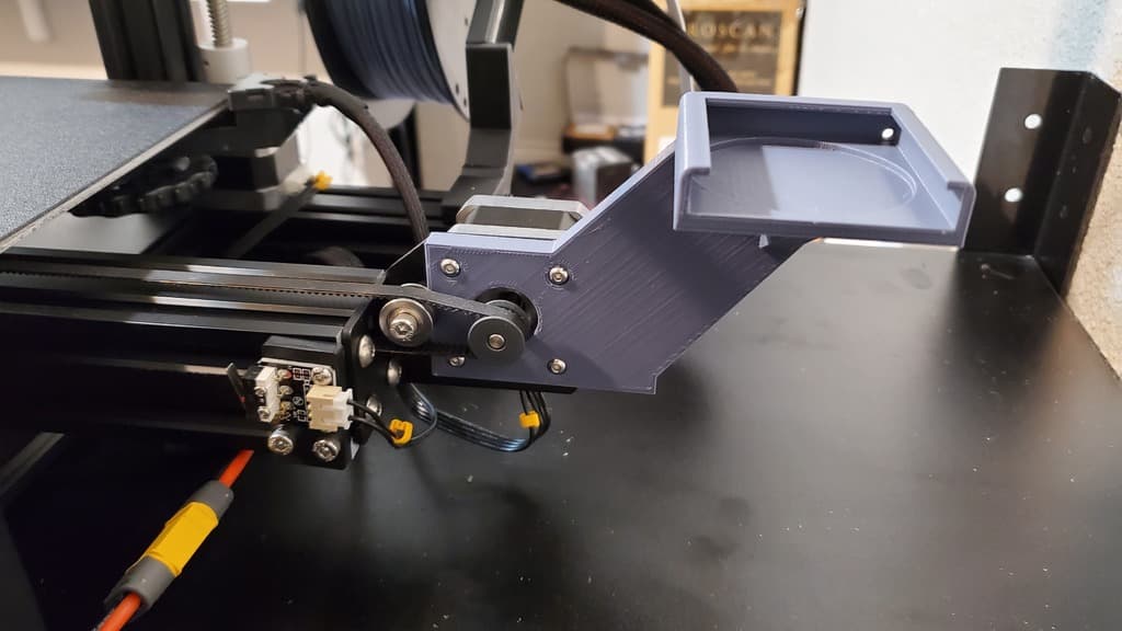 Ender 3 Y Axis Wyxe cam mount 3d model