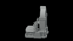 Meditation Mini Shrine STL - Printable Spiritual Decor Object 3d model