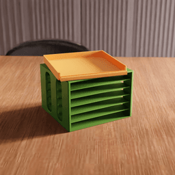 Mini Modular Drawer – Stackable Storage Box 3d model