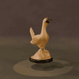 Blue footed Booby 3d model